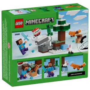 LEGO Minecraft 21583 Steve’s Taiga Adventure 79 Pcs miniatura 4